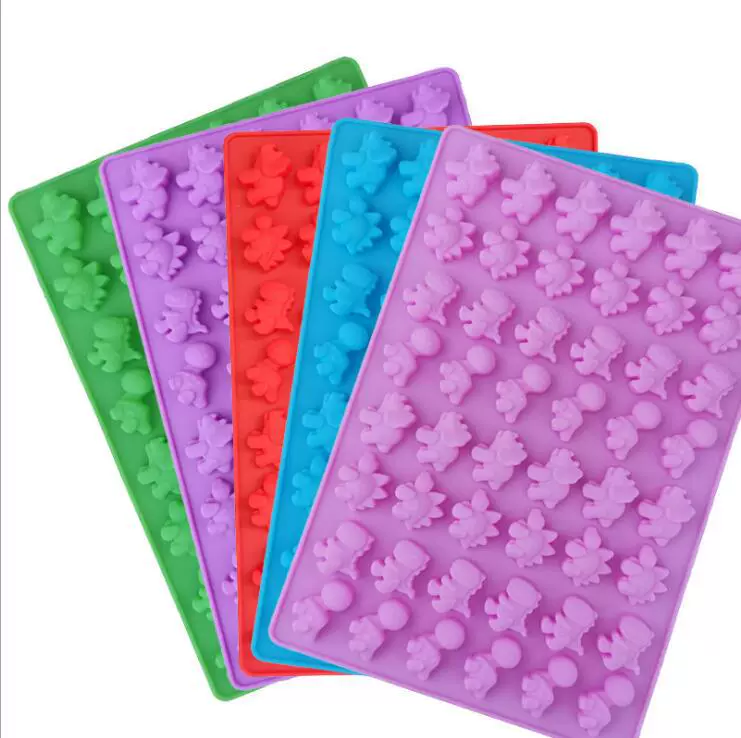 48 даже милый маленький динозавр силиконовый симулятор шоколадная игрушка ледяная модель