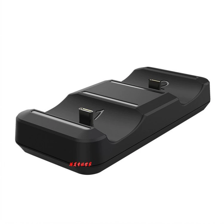 Двойная зарядка PS5 геймпад, двойная зарядка PS5, база зарядки двойного держателя PS5, беспроводной держатель для PS5
