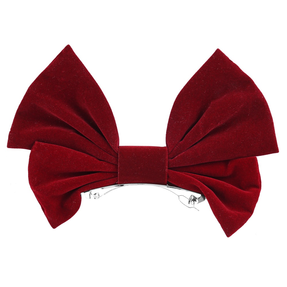 Red Big Bow Hairpin Korean Top Clip Hair Clip Headdress Wholesale Nihaojewelry display picture 9