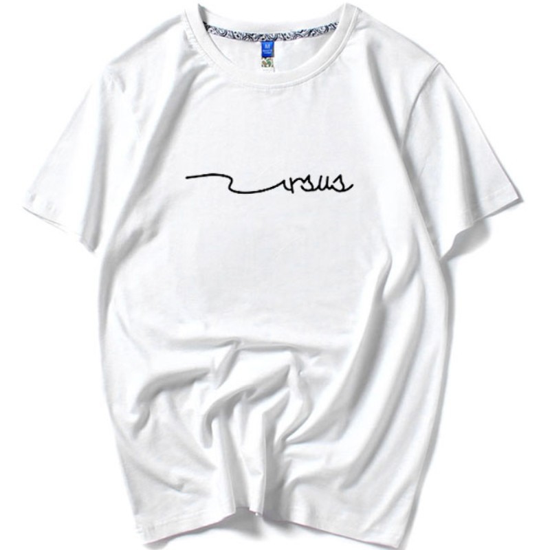 Wave letter white