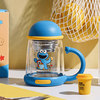 Cups Sesame Street children baby Trainer Cup straw lovely men and women baby kindergarten Water cup Collection