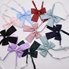 Jk bow, feather roots, glittering collar tie, uniform school uniform college style collar flower girl solid color processing