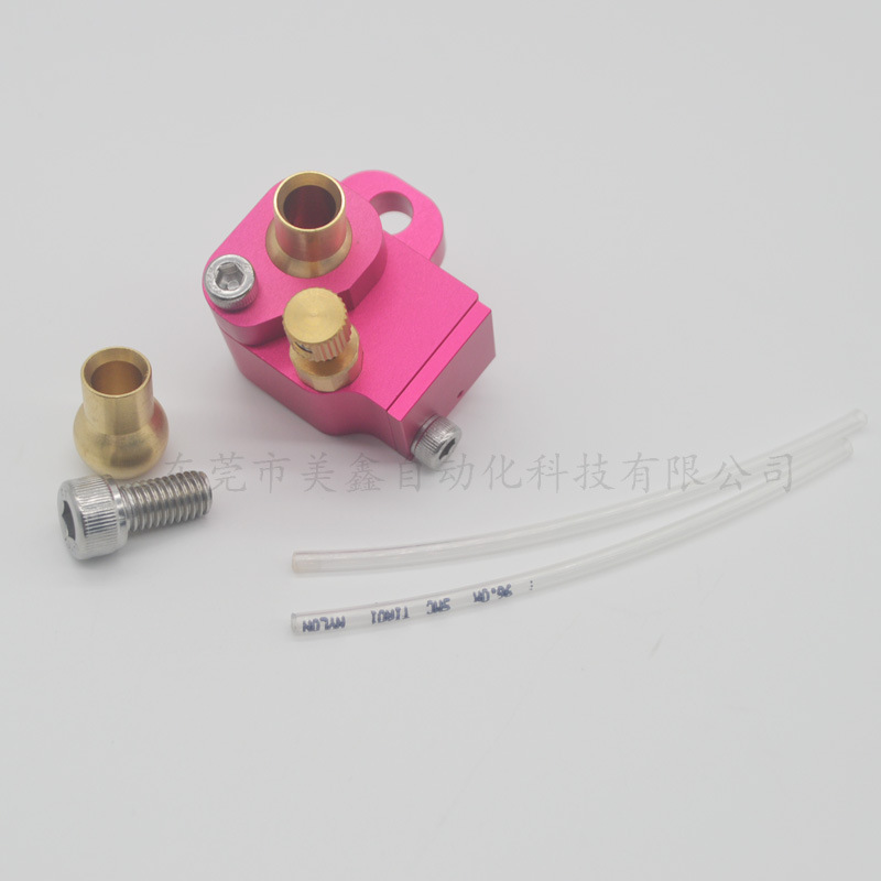 伺服机械手自动喷雾头MX-0-12大孔喷嘴雾化组件液体喷雾喷头