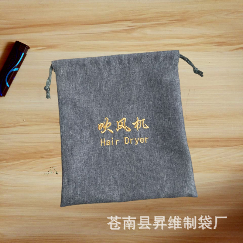 Bolsa de terciopelo bolsa de secador de pelo de hotel bolsa de terciopelo en stock bolsa de cordón bolsa de joyería bolsa de secador de pelo bolsa de almacenamiento bolsa de lino