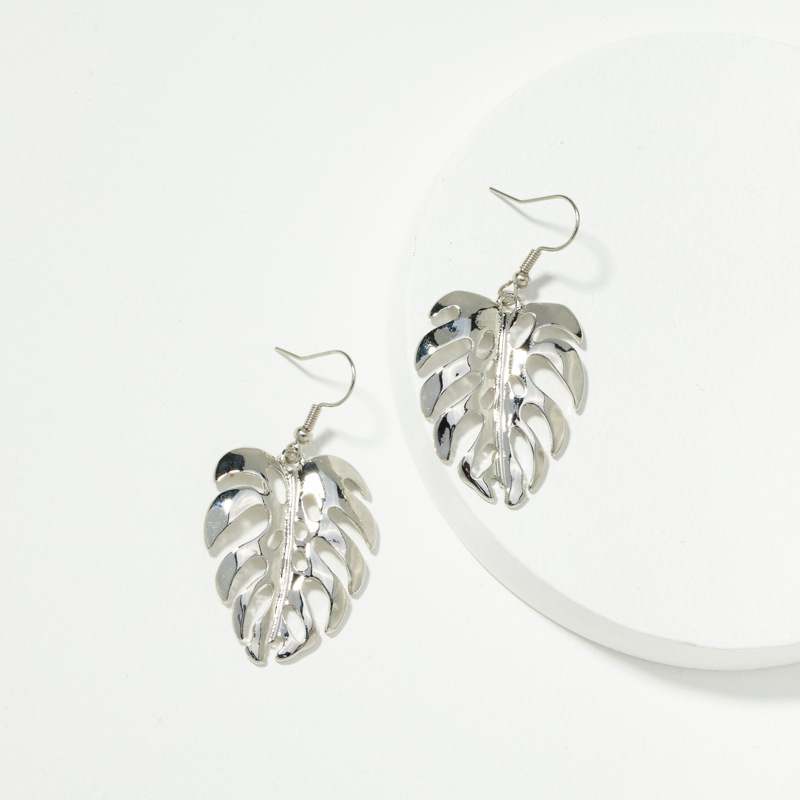 Leaf  Trendy New Earrings display picture 7