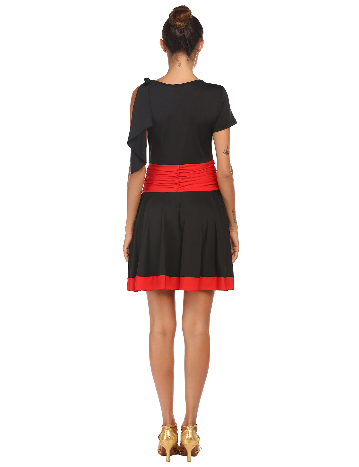 亚马逊跨境外贸女装成人舞蹈服欧美拉丁舞服舞蹈训练服瑜伽服