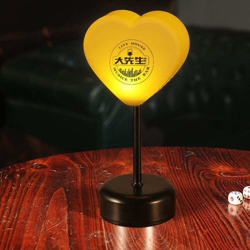 LED bar lámpara de mesa de carga amor barra de luz lámpara de mesa noche luz noche música comedor bar KTV lámpara de mesa
