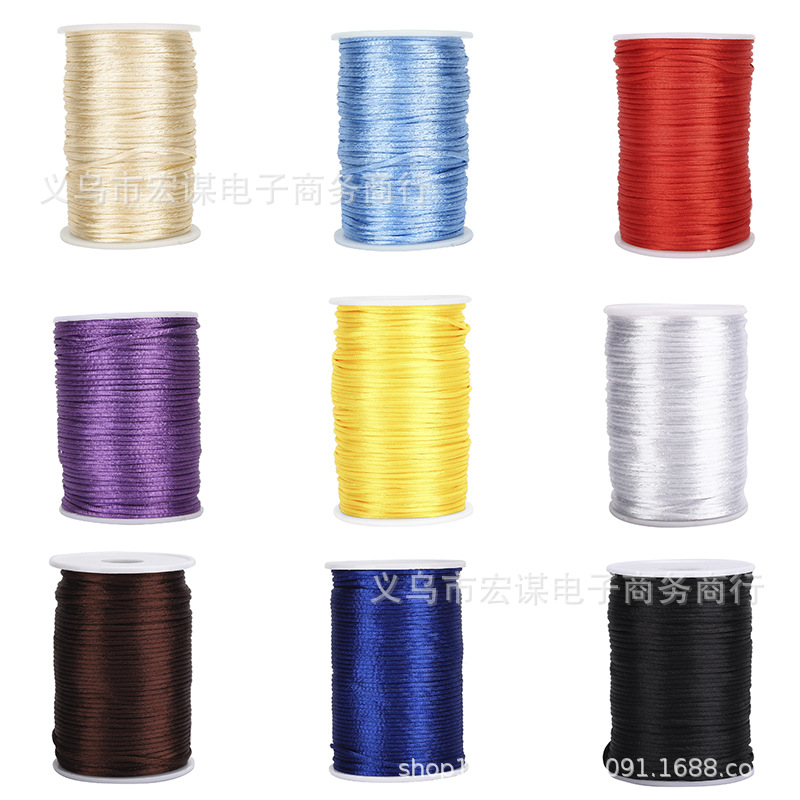 大号玉线 diy编织绳 中国结线材饰品 串手链项链珠宝线材