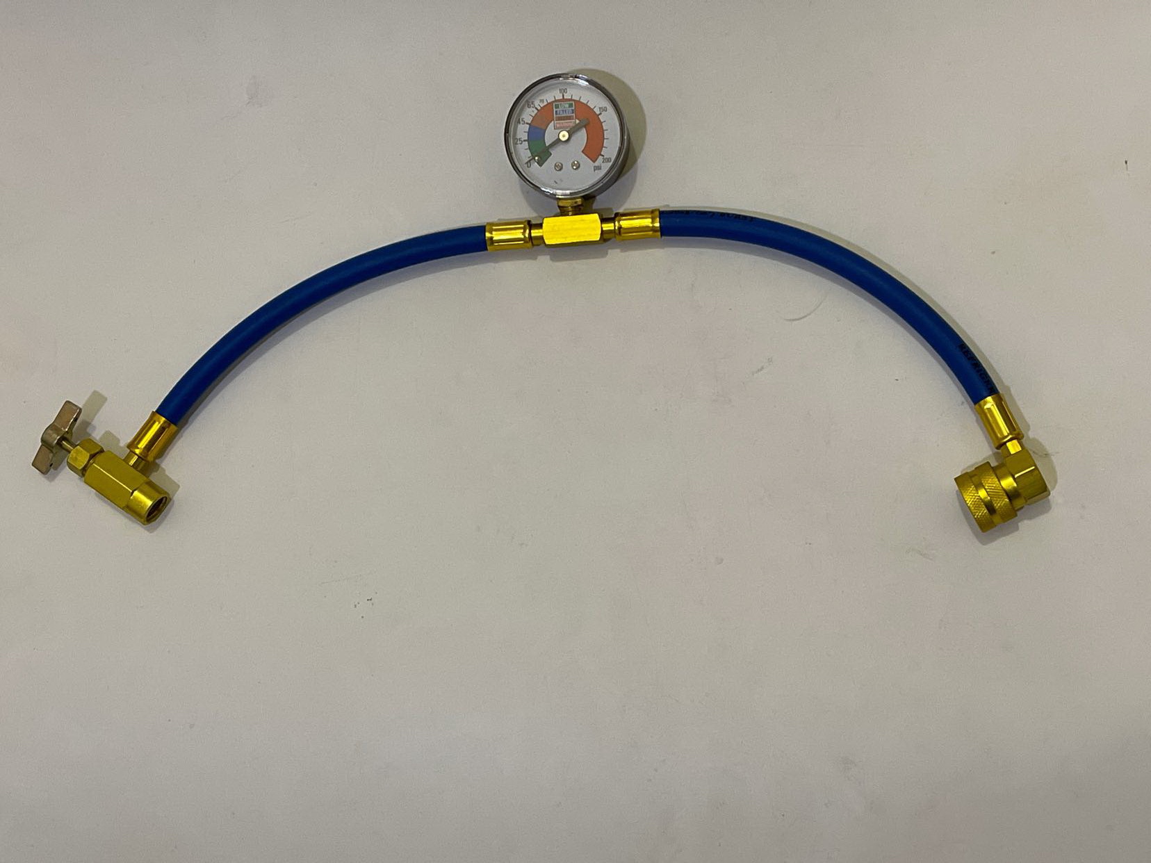 R134A汽车空调制冷剂检测补充管加氟管欧美1/2ACME开瓶器AL801G50