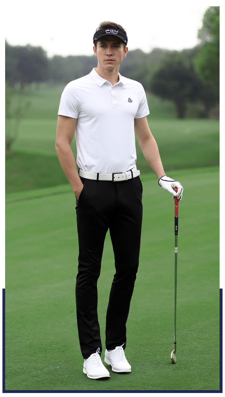 Áo thun nam ngắn tay thể thao golf vải thoáng khí — YF246 nam tay ngắn thoáng khí màu trắng xanh, YF237 nam sọc cổ tay ngắn màu đen, YF239 nam tay ngắn thoáng khí màu xanh nước biển, YF239 nam tay ngắn thoáng khí màu đỏ thẫm chi tiết 7
