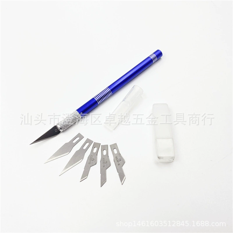 Eraser, carved knife, set, blade
