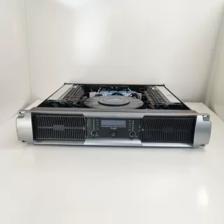 稳定功率足的专业变压器功放两通道600W适用于慢摇酒吧固定安装
