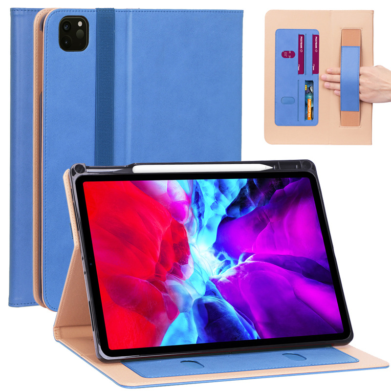 Applicable iPad Pro 2020 retro lines hand holding card tablet…