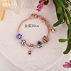 Cross -border explosion accessories Panjia bracelet thermal balloon LOVE pumpkin car spiral beaded beaded beaded lobster buckle new product listing