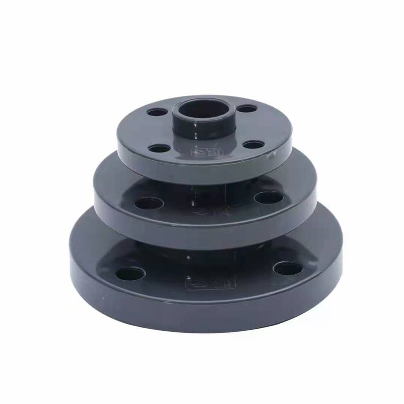 UPVC活套法兰 PVC一体法兰头、盘、片 塑料配件 厂家直销