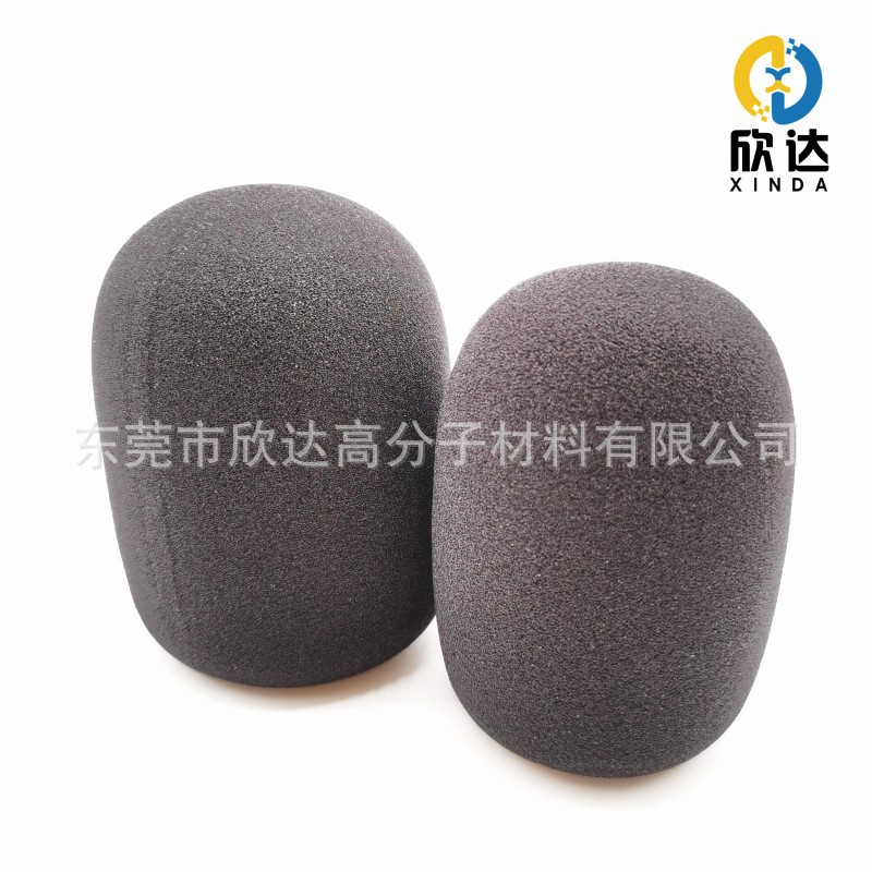 无线麦克风海绵套K歌专用咪罩麦套 咪棉麦克风防风罩海绵套 厂家