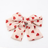 Cute hairgrip with bow, big cloth, universal hairpin, hairpins, Korean style