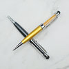 Creative Crystal U Disk Touch Screen Electric Round Pen Business Gift Office Women's Metal Rotating Bad Pen