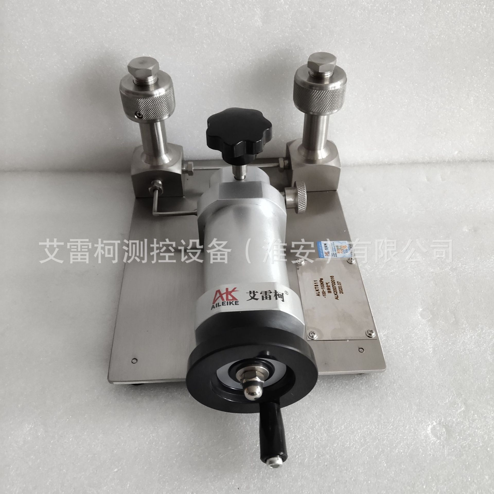 微压压力校验台JDQ-06S真空型手动检查装置台式压力泵气压源