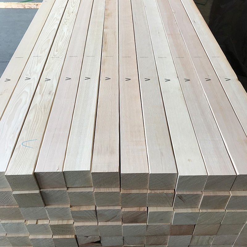 加拿大进口圆木木材 加拿大无节材 高等级铁杉木无节板材量大价优