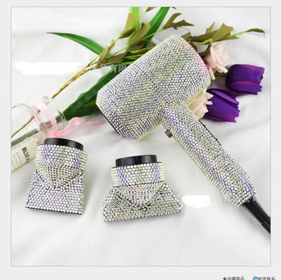 direct deal 110V Hammer Hair dryer Diamond Stick drill Hot and cold anion Barber Shop household hair drier