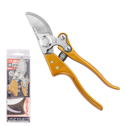 Multifunctional Anti-slip Flower Branch Shears Stainless Steel Pruning Shears Multifunctional Home Fruit Branch Pruner Pruning Shears Garden Tool