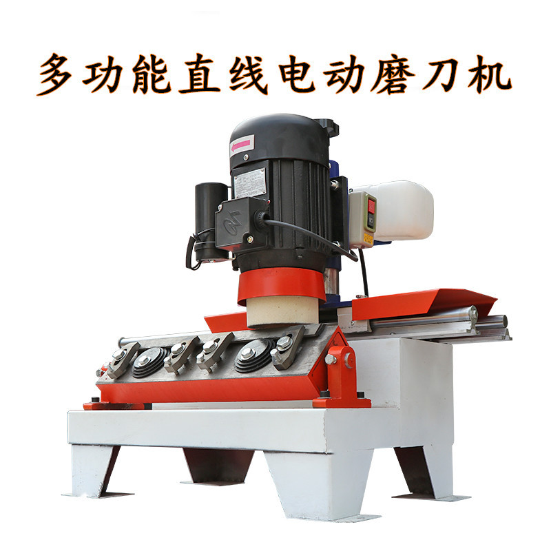 手动多功能直线电动磨刀机高精度MF400刨刀破碎刀磨刀器