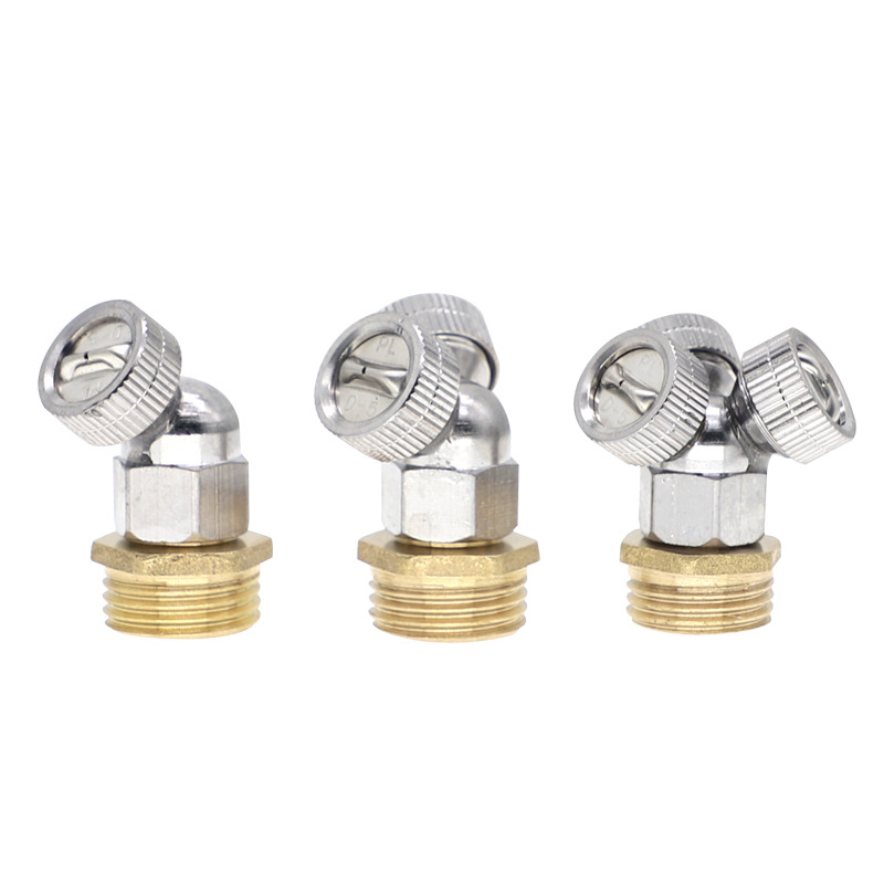 4 puntos de pulverización de pulverización de alta presión de cobre, jardín de la villa, equipos agrícolas de riego agrícola, pulverización de polvo sin impuestos