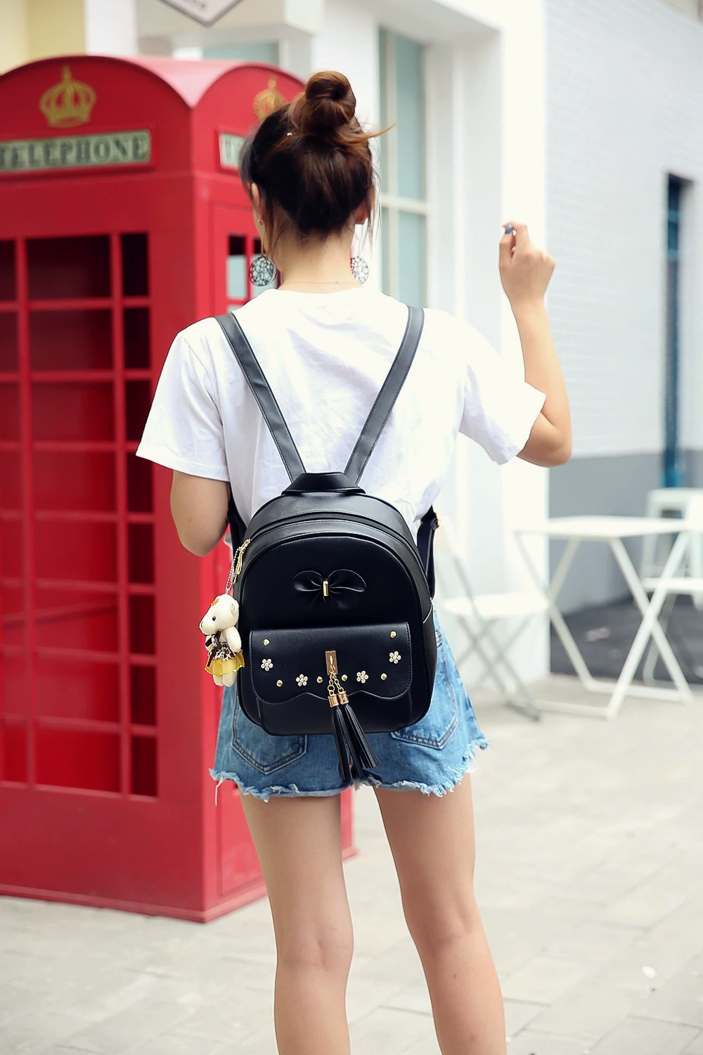 most stylish backpacks 2022 New Fashion Women's PU Student Fashion Child Mother Backpack cool backpacks accessories	