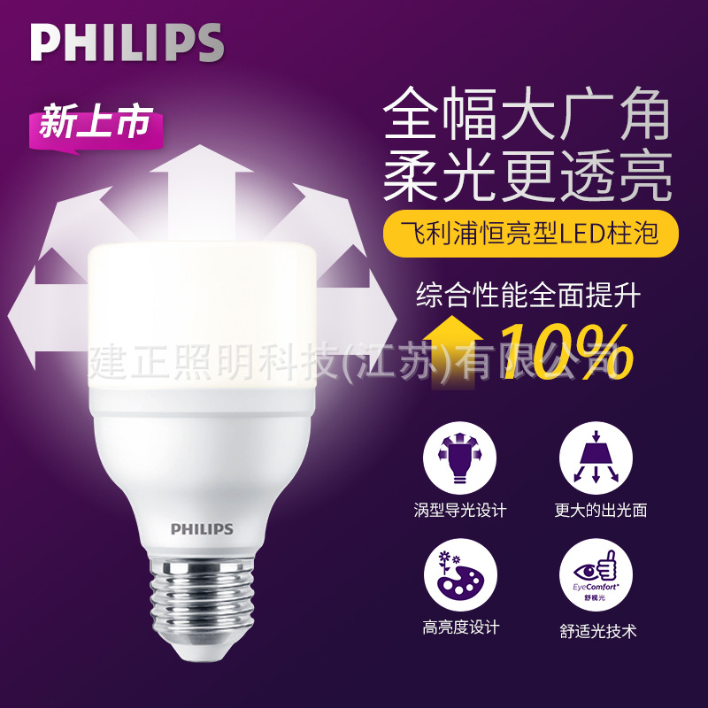 Philips LED bulb constant bright T-shape...