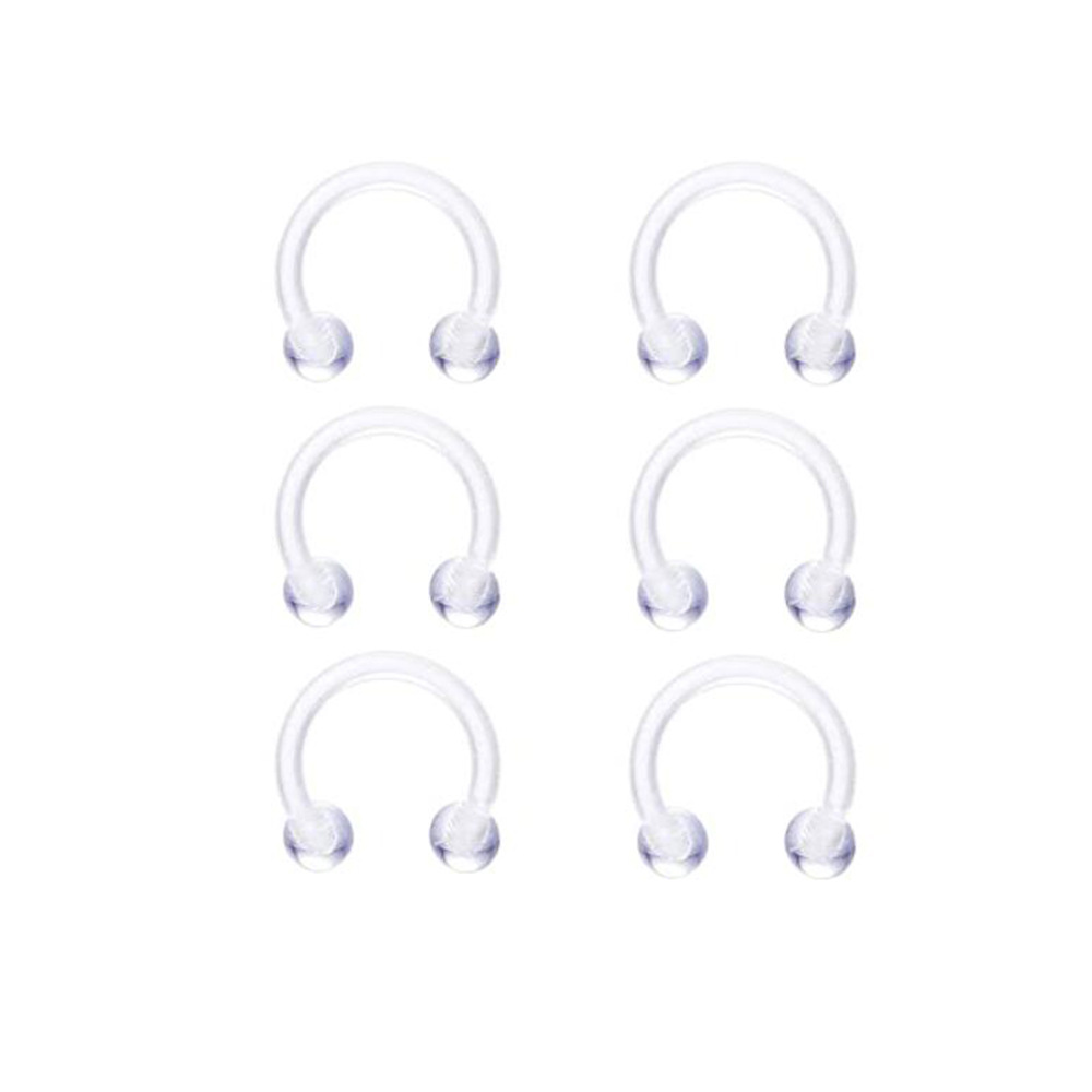 Pointed titanium steel lip stud product view