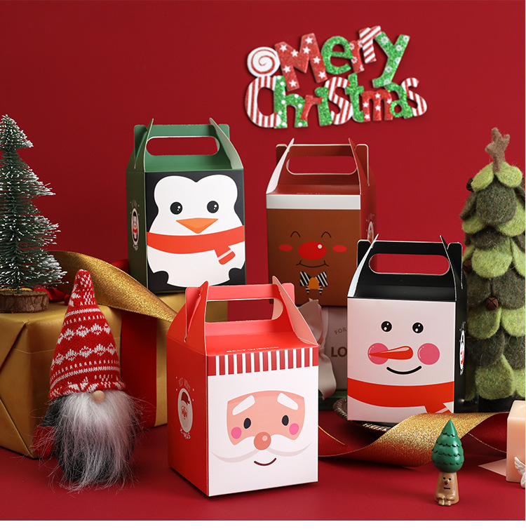 Christmas Fashion Santa Claus Snowman Paper Daily Gift Wrapping Supplies 1 Piece display picture 1