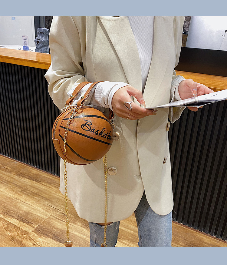fashion funny basketball portable messenger bagpicture18