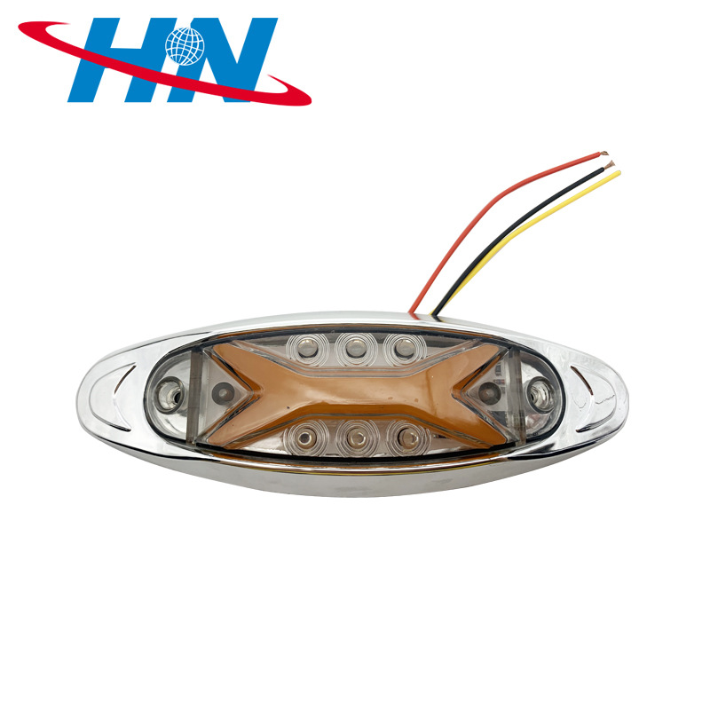 Luz de advertencia universal de la luz del lado del coche del camión de 12/24V LED