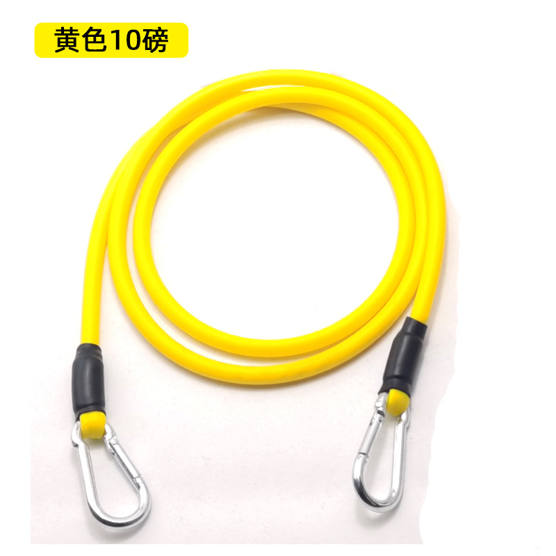 카라비너 노란색 10 파운드 조각