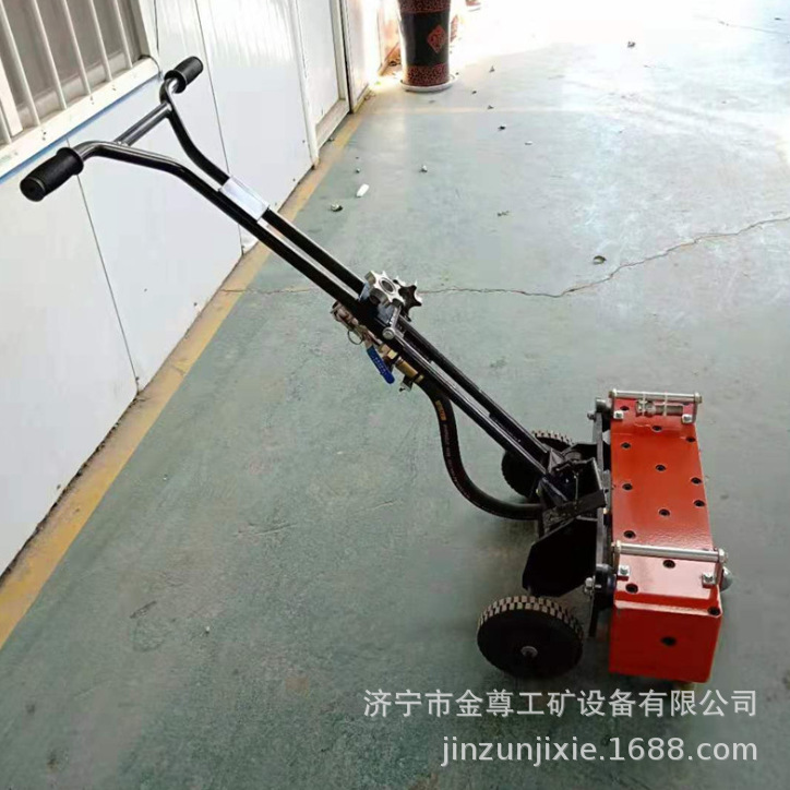 山东金尊小型气动凿毛机手扶式11头加强版凿毛机方便操作性能稳定