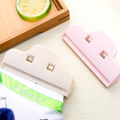 Sealing clip kitchen snack sealing clip strong food bag clip plastic bag sealer moisture-proof fresh-keeping sealer