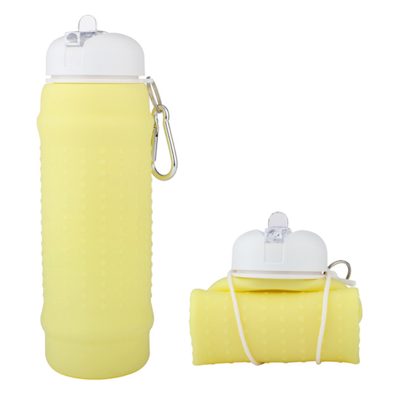 创意硅胶水杯可折叠户外运动用品便携水壶外出旅行水瓶学生水杯