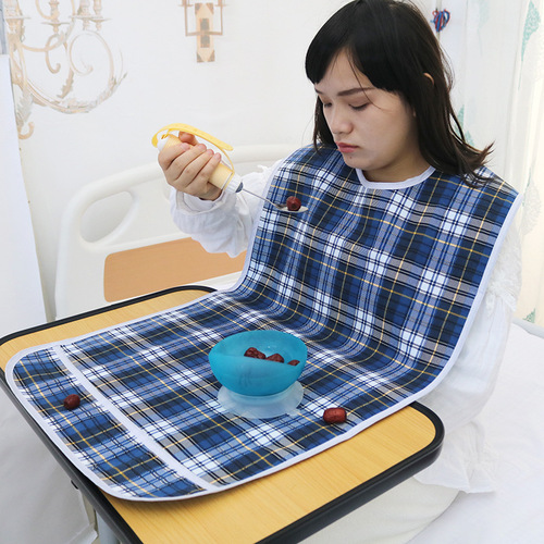 Wholesale bibs for adults, bibs for seniors, waterproof meal pockets for dining, aprons, bibs, mouth towels, extended and thickened