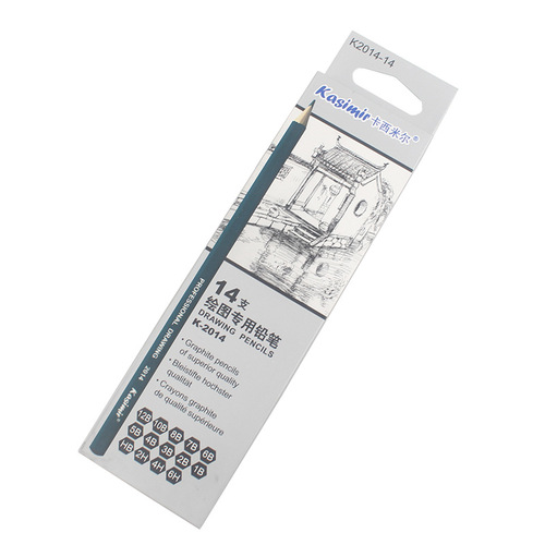 Casimir 14-pack pencils 14 specifications sketch pencil art drawing wooden pen pencil exclusively for Amazon