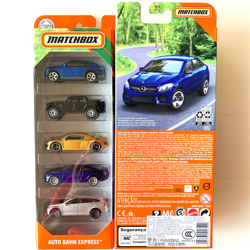 matchbox matchbox City hero police car project theme alloy trot car model 5 C1817 New