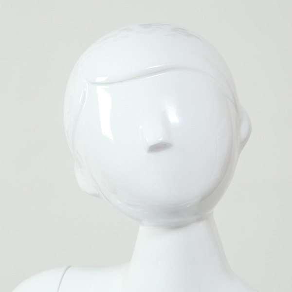 Children's glass mannequin head full body