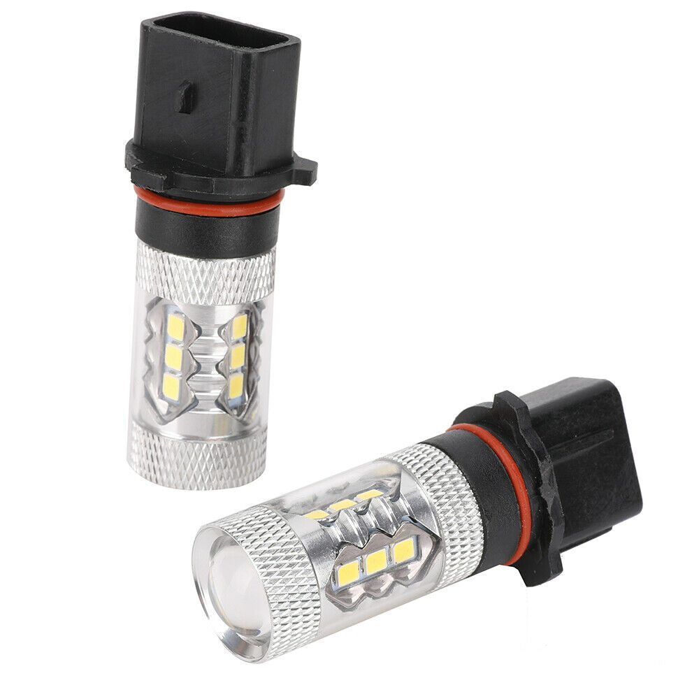 Lámpara de viaje LED de automóvil 80W P13W luz de niebla ultra brillante PSX26W con lente 6000K luz blanca