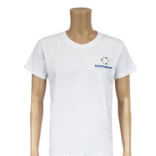 夏季速干圆领短袖T恤可印logo团体活动文化广告衫来图来样定制