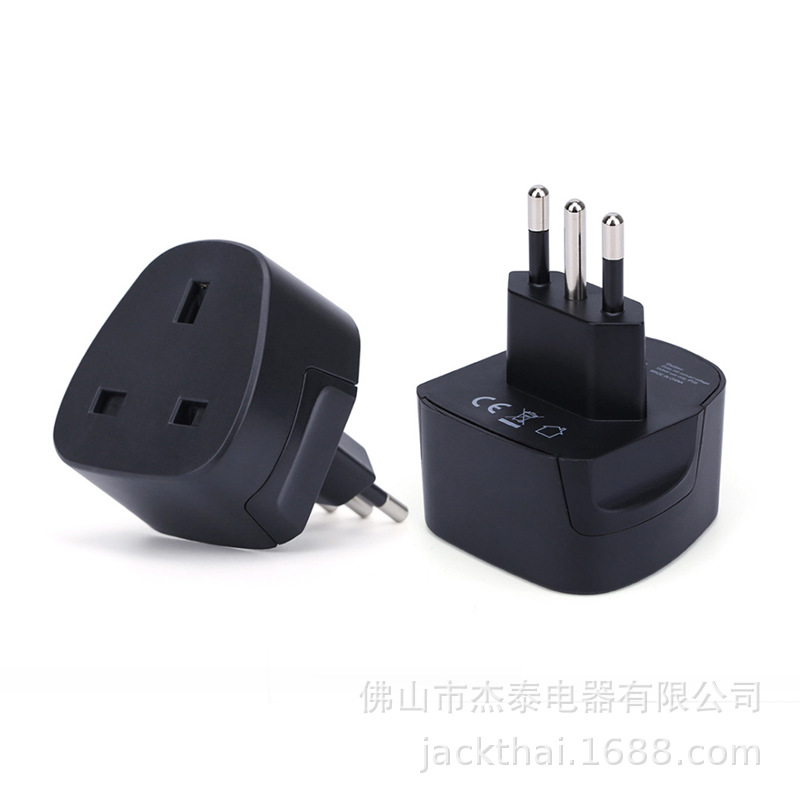 UK TO ITALY,港标转意标,英标转意大利转换插座,一转一转换插头,