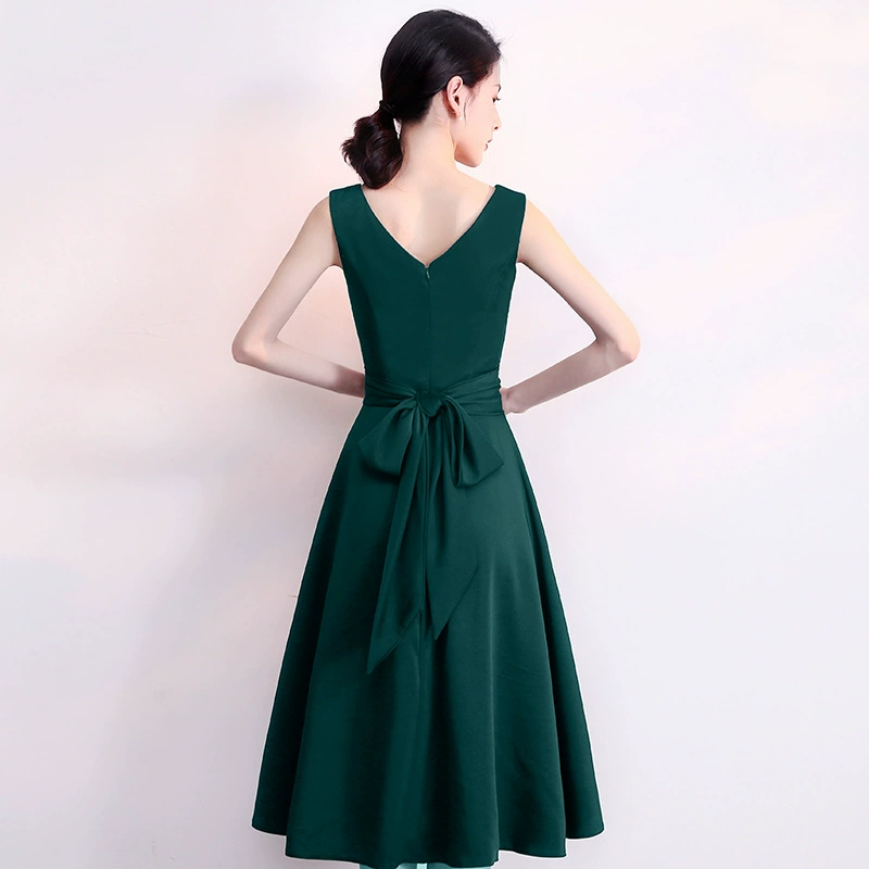 Elegant evening dress, city style
