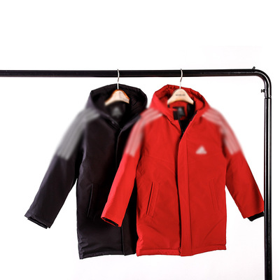 冬季新款儿童棉服中长款沈体院大衣加厚保暖运动休闲棉衣一件代发|ms