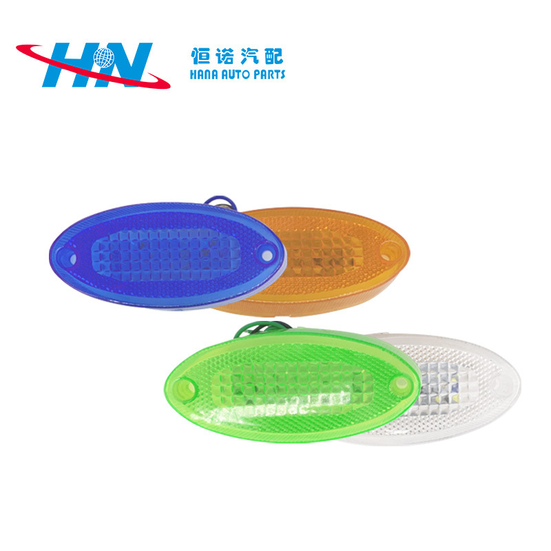 Cuatro colores pequeña luz trasera brillante de alta calidad de fábrica directa aplicable a la luz trasera de camión universal