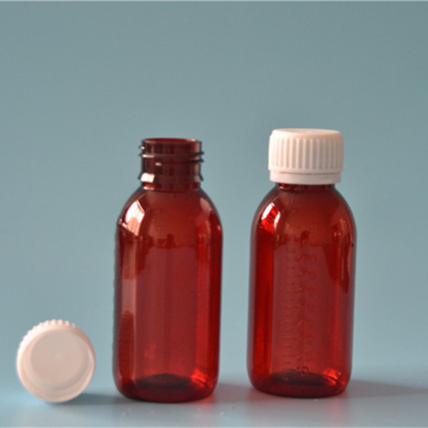 Transparent plastic syrup