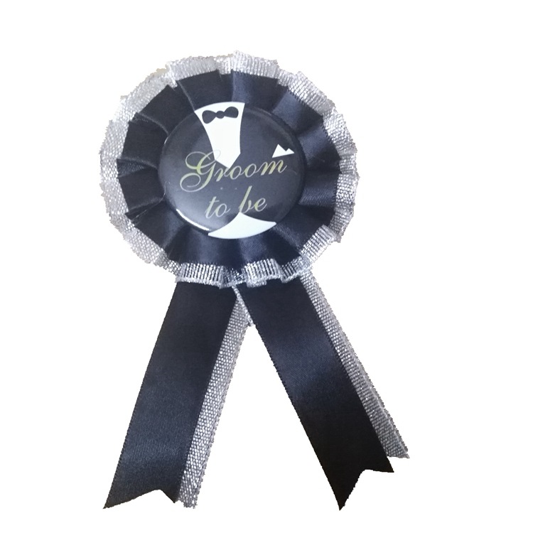 Joyas de fiesta de solteros en stock, insignia de novia, decoración de fiesta, bride to be insignia, insignia de latín